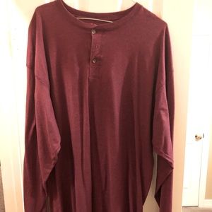 Mens Hanes Beefy Long Sleeve Shirts